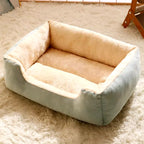 Cozy Winter Cat & Dog Bed - Plush Cushions for Ultimate Comfort and Warmth